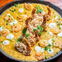 Arroz Cremoso de Camarão