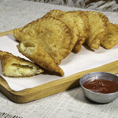 Dupla de pastel de queijo